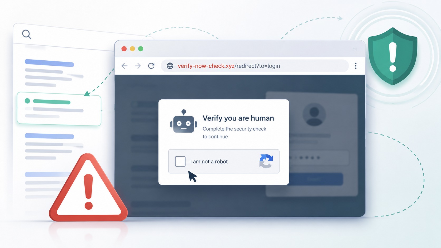 When the CAPTCHA Is the Phish: Why Browser-Level Protection Is Becoming the New Front Line