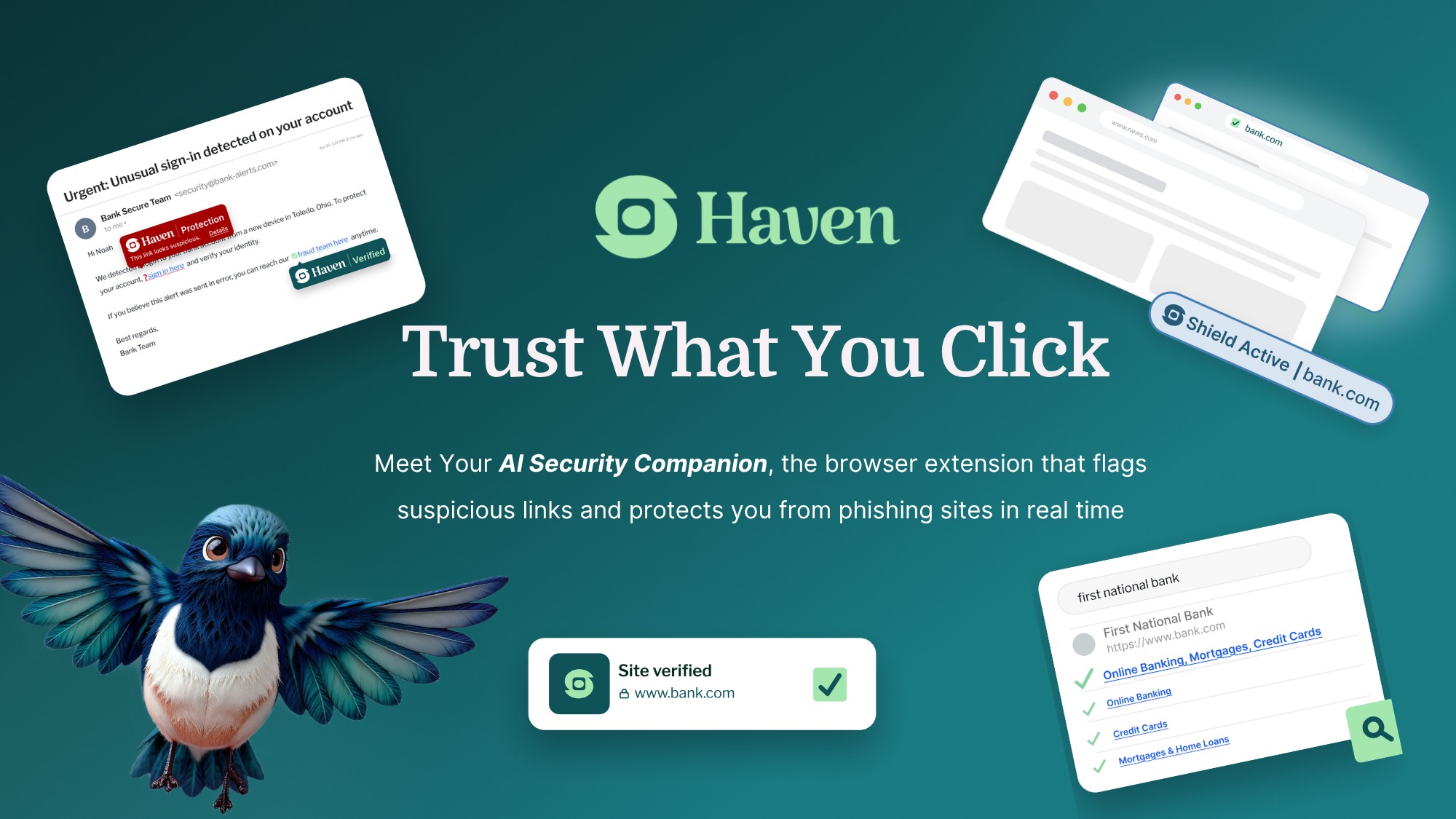 Haven Launches Free AI Security Companion to Protect Users From Phishing That Looks Legitimate