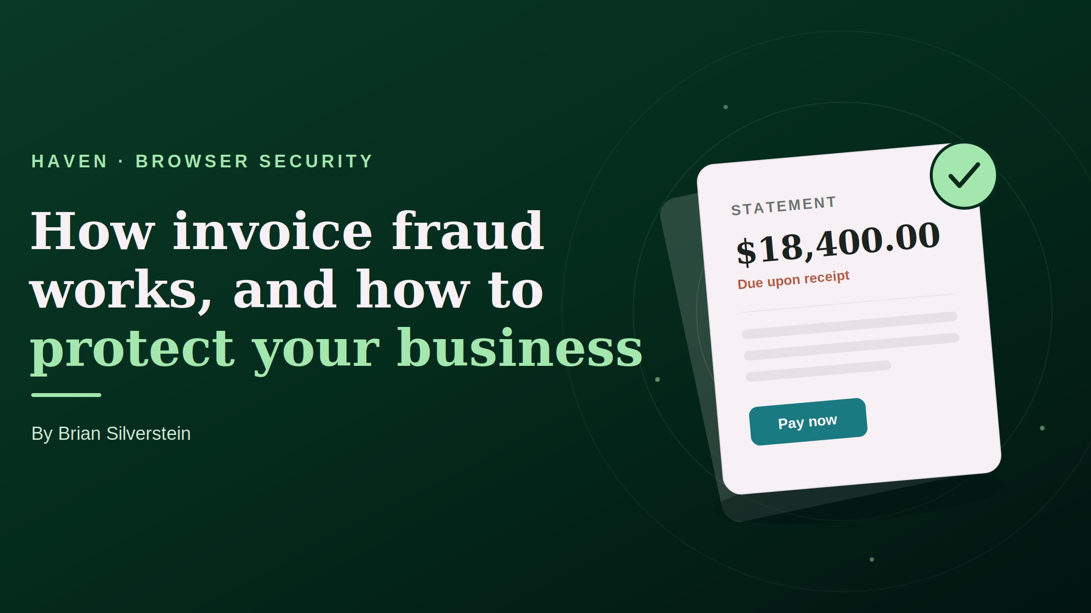 How invoice fraud works, and how to protect your business