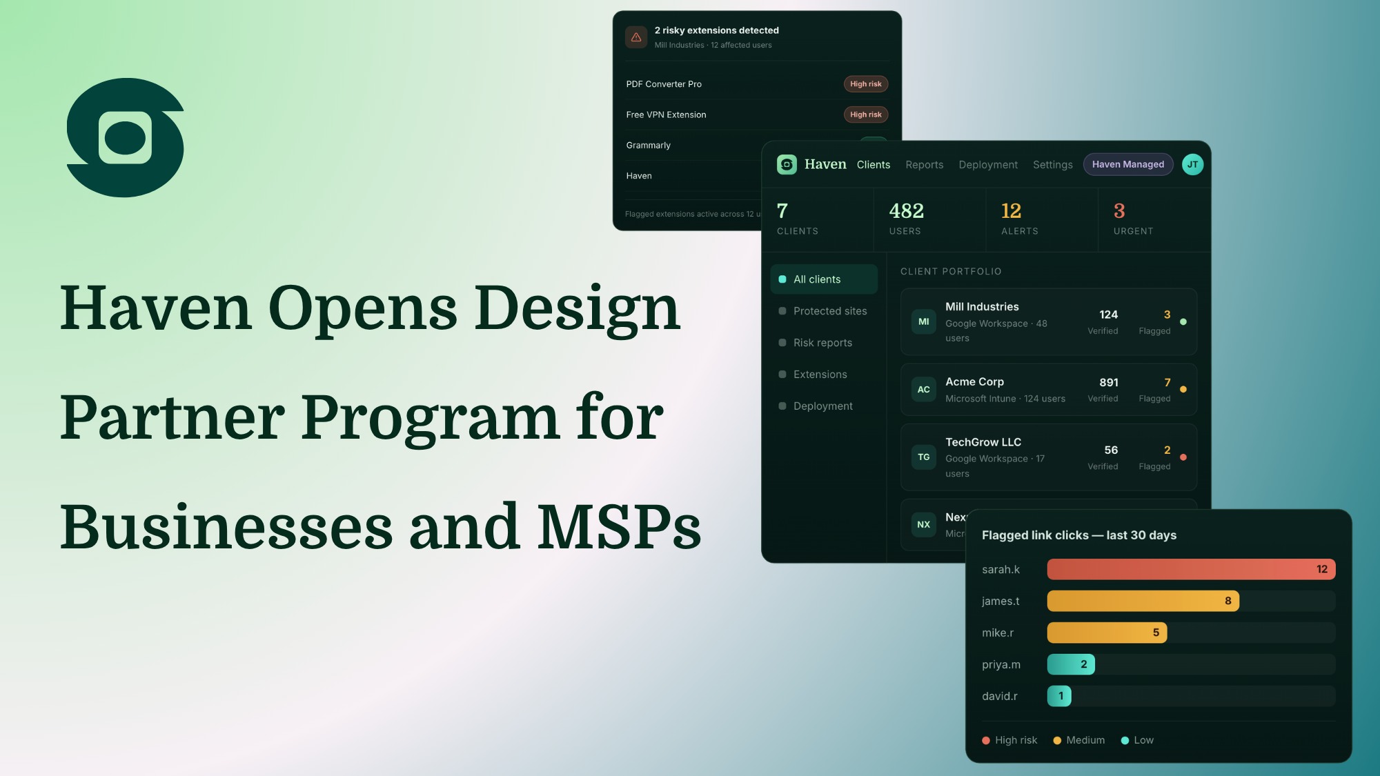 Haven Opens Design Partner Program for Businesses and MSPs