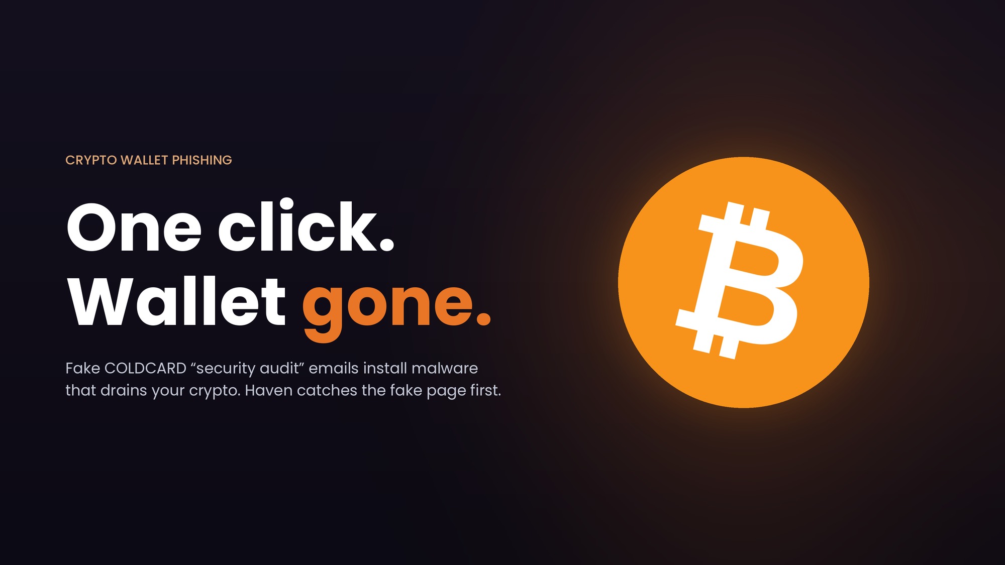 Did You Get a COLDCARD "Hardware Audit" Email? It's Crypto Wallet Phishing.